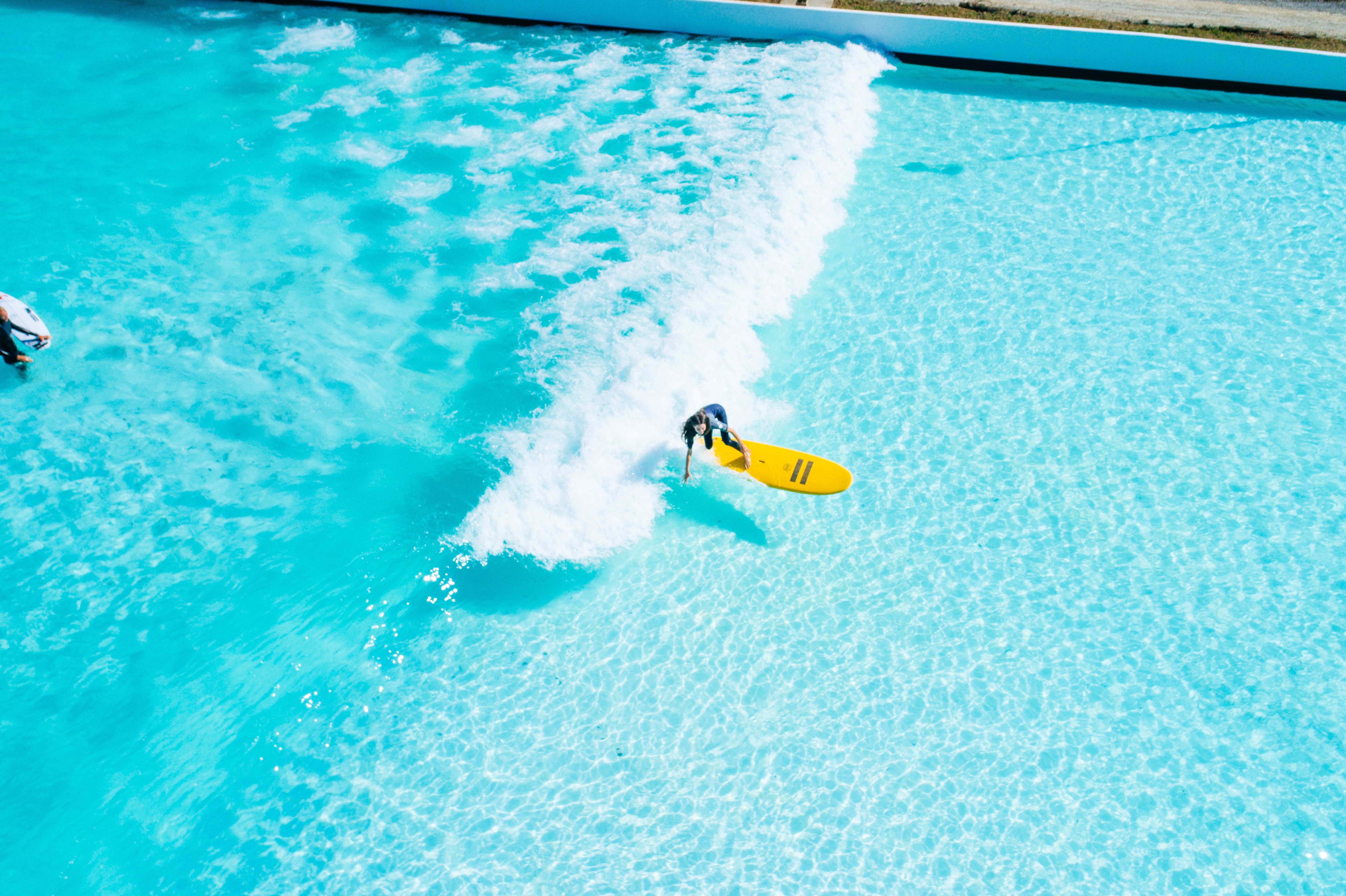 Surfing at Lost Shore
