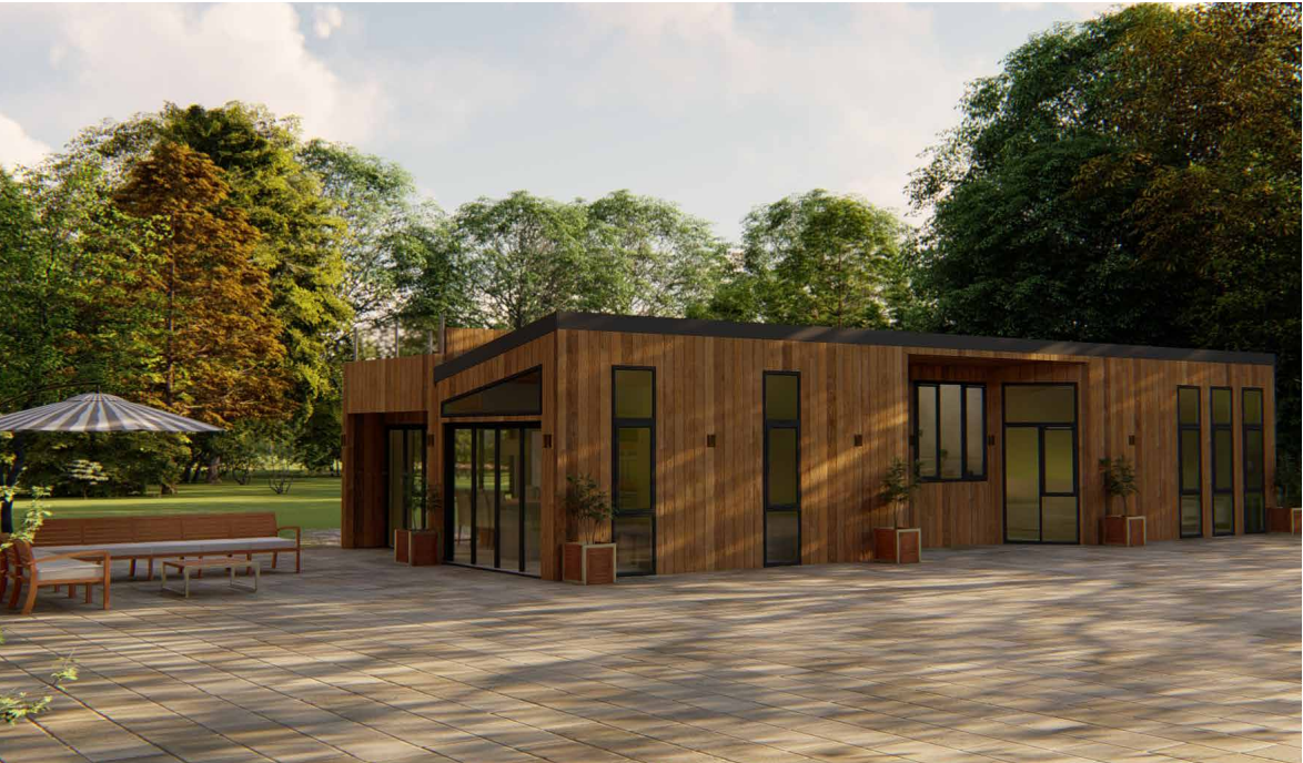 Concept art for lodges 