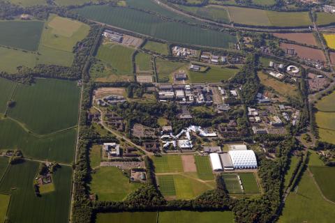 The campus of Heriot Watt University